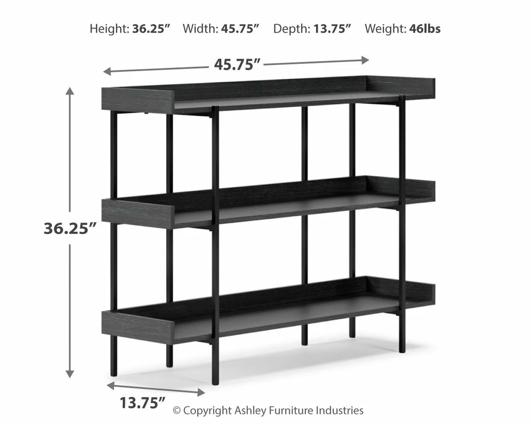 Hot Sale ๐ฅ Ashley Furniture Yarlow - Black - Bookshelf Bookcases ๐ 10 Ashley Furniture Yarlow - Black - Bookshelf Bookcases