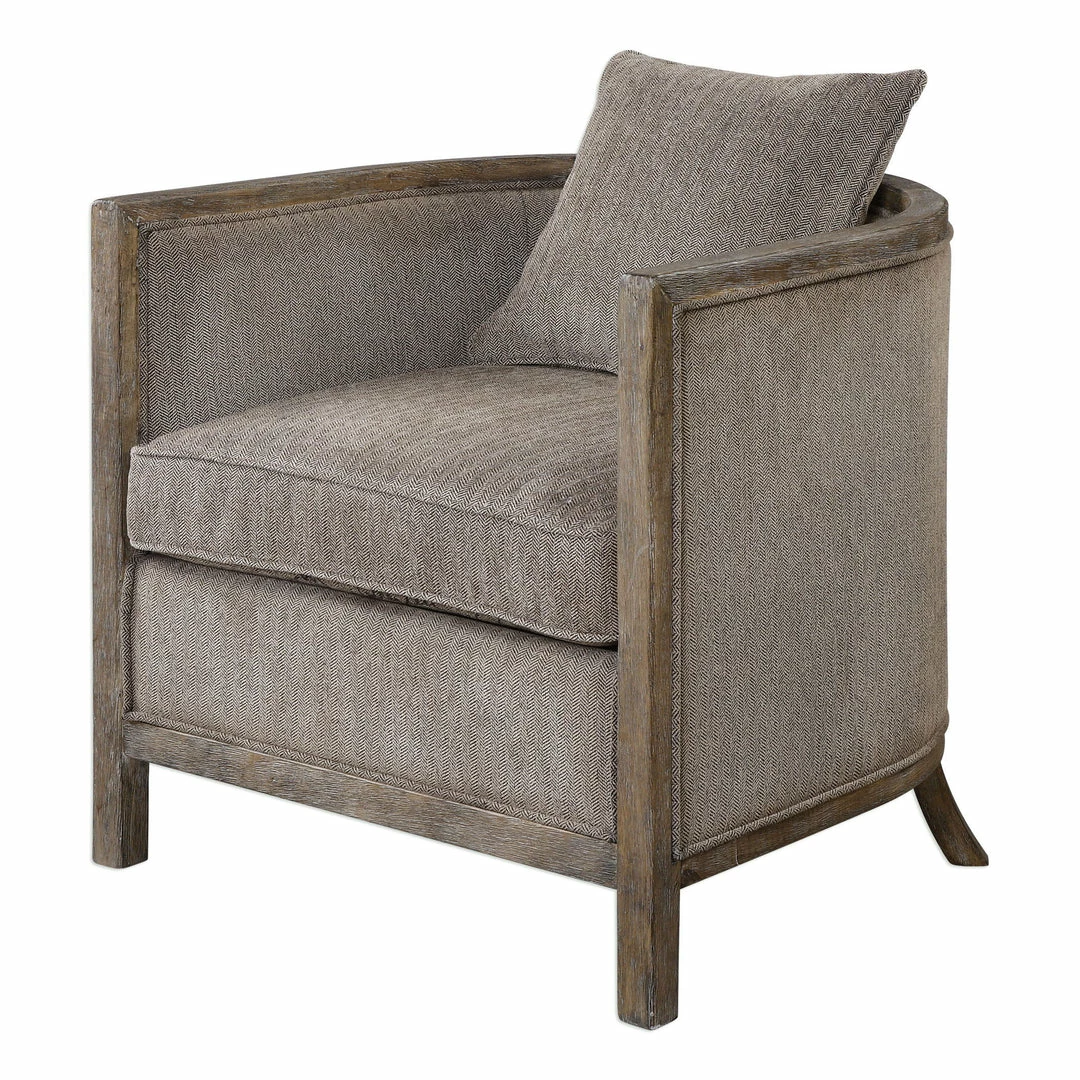 New โ๏ธ Uttermost Viaggio Gray Chenille Accent Chair ๐ฅ 10 Uttermost Viaggio Gray Chenille Accent Chair