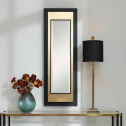 Accessories Uttermost Roston Black & Gold Mirror