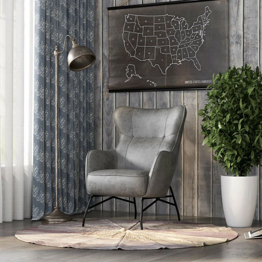 Flash Sale 😉 Emerald Home Chairs Franky Accent Chair, Charcoal 🤩 8 Emerald Home Chairs Franky Accent Chair, Charcoal