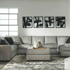 Ashley Furniture Marsing - Slate - Oversized Accent Ottoman Ottomans