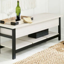 Signature Design By Ashley® Benches Rhyson - White - Storage Bench