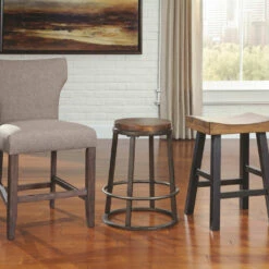 Ashley Furniture Glosco - Best Dark Ultimate Best In Class Stool (2/CN) Stools