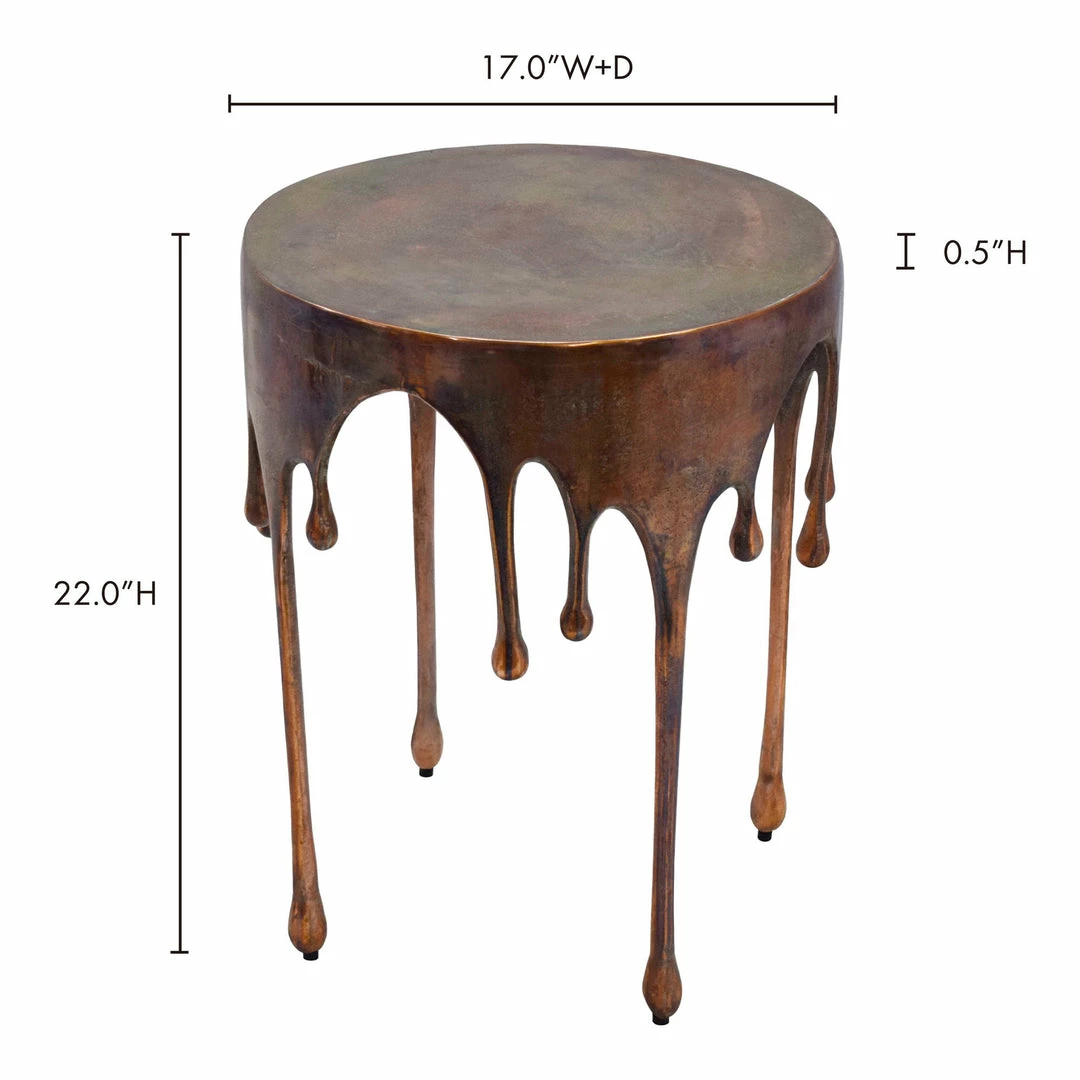 Outlet 🥰 Moe's Home Collection Tables Copperworks Accent Table 🌟 6 Moe's Home Collection Tables Copperworks Accent Table
