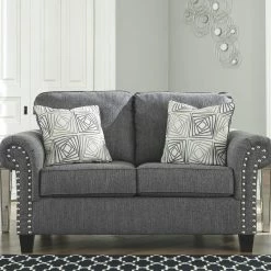 Ashley Furniture Agleno - Charcoal - Loveseat