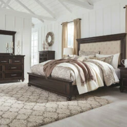 Ashley Furniture Dressers Brynhurst - Dark Ultimate Best In Class Dresser, Mirror