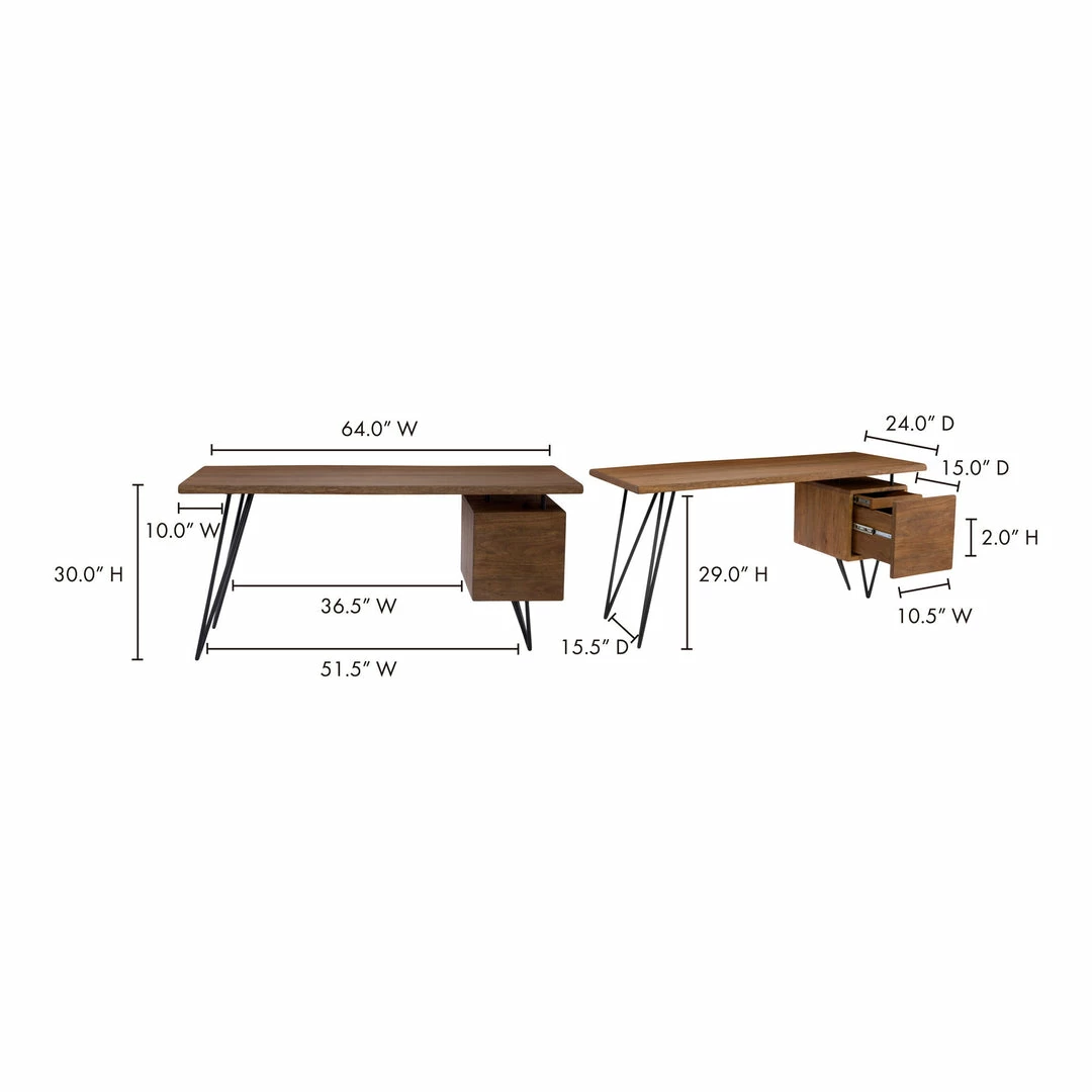 Best reviews of ๐ Moe's Home Collection Desks Nailed Desk ๐ 4 Moe's Home Collection Desks Nailed Desk