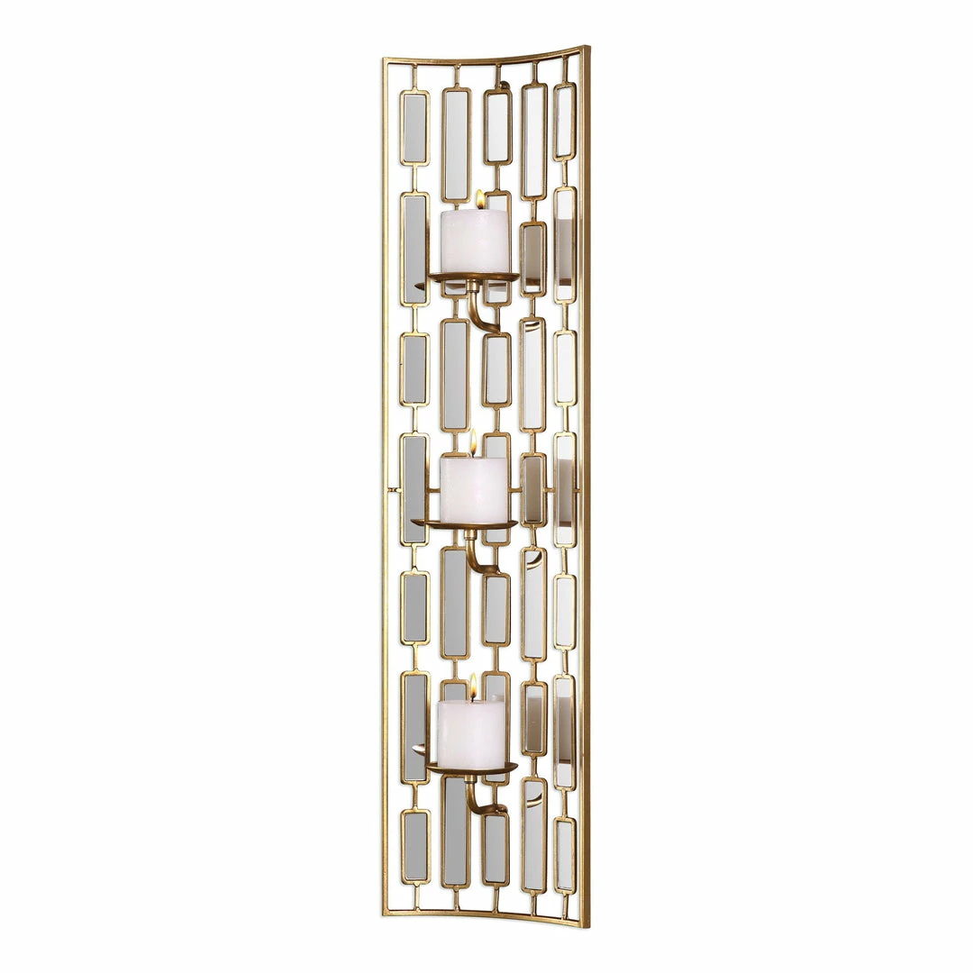 Outlet ⌛ Uttermost Loire Mirrored Wall Sconce Accessories 😍 3 Uttermost Loire Mirrored Wall Sconce Accessories