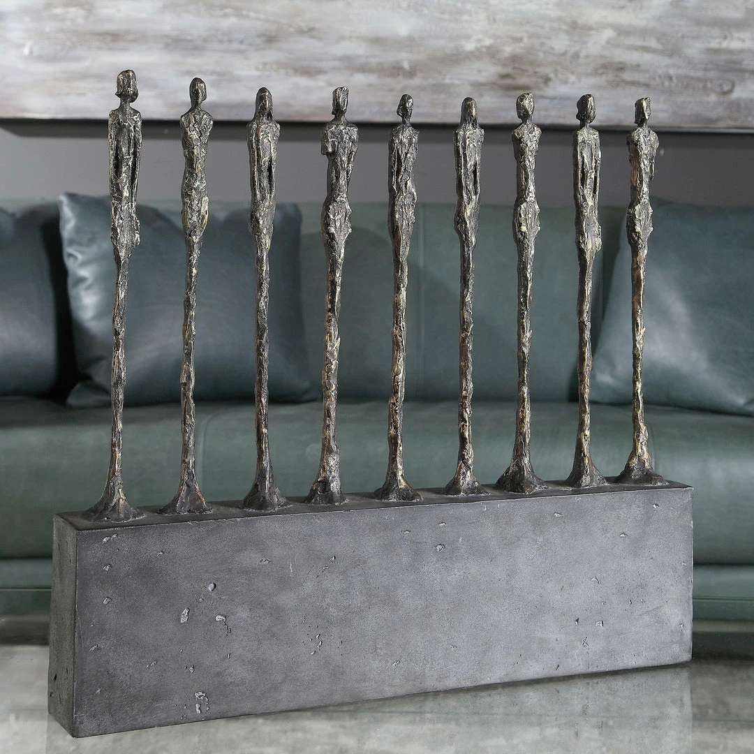 Best Pirce ✨ Uttermost Stand Together Aged Gold Figurine ✔️ 7 Uttermost Stand Together Aged Gold Figurine