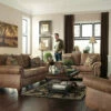 Signature Design By Ashley® Living Room Sets Larkinhurst - Dramatic - Sofa, Loveseat, Rocker Recliner
