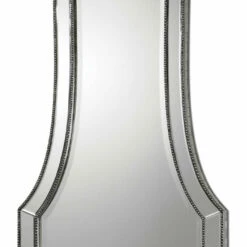 Uttermost Cattaneo Silver Beaded Mirror
