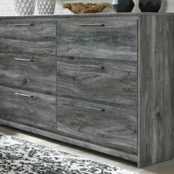 Brand new 😍 Signature Design By Ashley® Baystorm - Gray - 4 Pc. - 👗 Dresser, Mirror, King Panel Bed 👍 14 Signature Design By Ashley® Baystorm - Gray - 4 Pc. - Dresser, Mirror, King Panel Bed