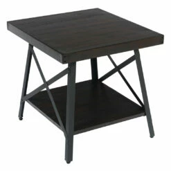 Emerald Home Chandler End Table, Espresso Tables