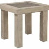 Ashley Furniture Hennington - Light Brown - Rectangular End Table