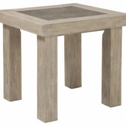 Ashley Furniture Hennington - Light Brown - Rectangular End Table