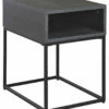 Ashley Furniture Yarlow - Black - Rectangular End Table