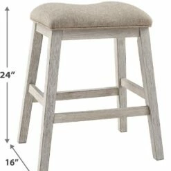 Signature Design By Ashley® Dining Room Sets Skempton - Light Ultimate Best In Class Rectangular Counter Table With Storage, 2 Upholstered Barstools