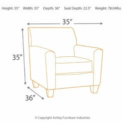 Best Pirce ❤️ Ashley Furniture Creeal - Ink - Accent Chair 🎁 17 Ashley Furniture Creeal - Ink - Accent Chair