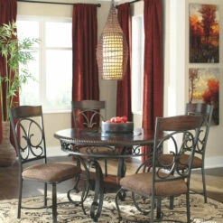 Cheapest 🤩 Ashley Furniture Glambrey - Dark Brown - Dining Uph Side Chair (4/cn) Chairs ✔️ 24 Ashley Furniture Glambrey - Dark Brown - Dining Uph Side Chair (4/cn) Chairs