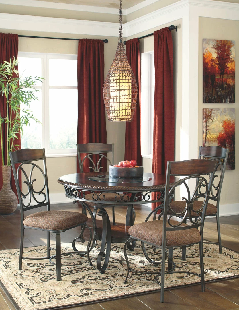 Cheapest 🤩 Ashley Furniture Glambrey - Dark Brown - Dining Uph Side Chair (4/cn) Chairs ✔️ 10 Ashley Furniture Glambrey - Dark Brown - Dining Uph Side Chair (4/cn) Chairs