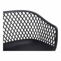 Moe's Home Collection Piazza Outdoor Chair Black-m2