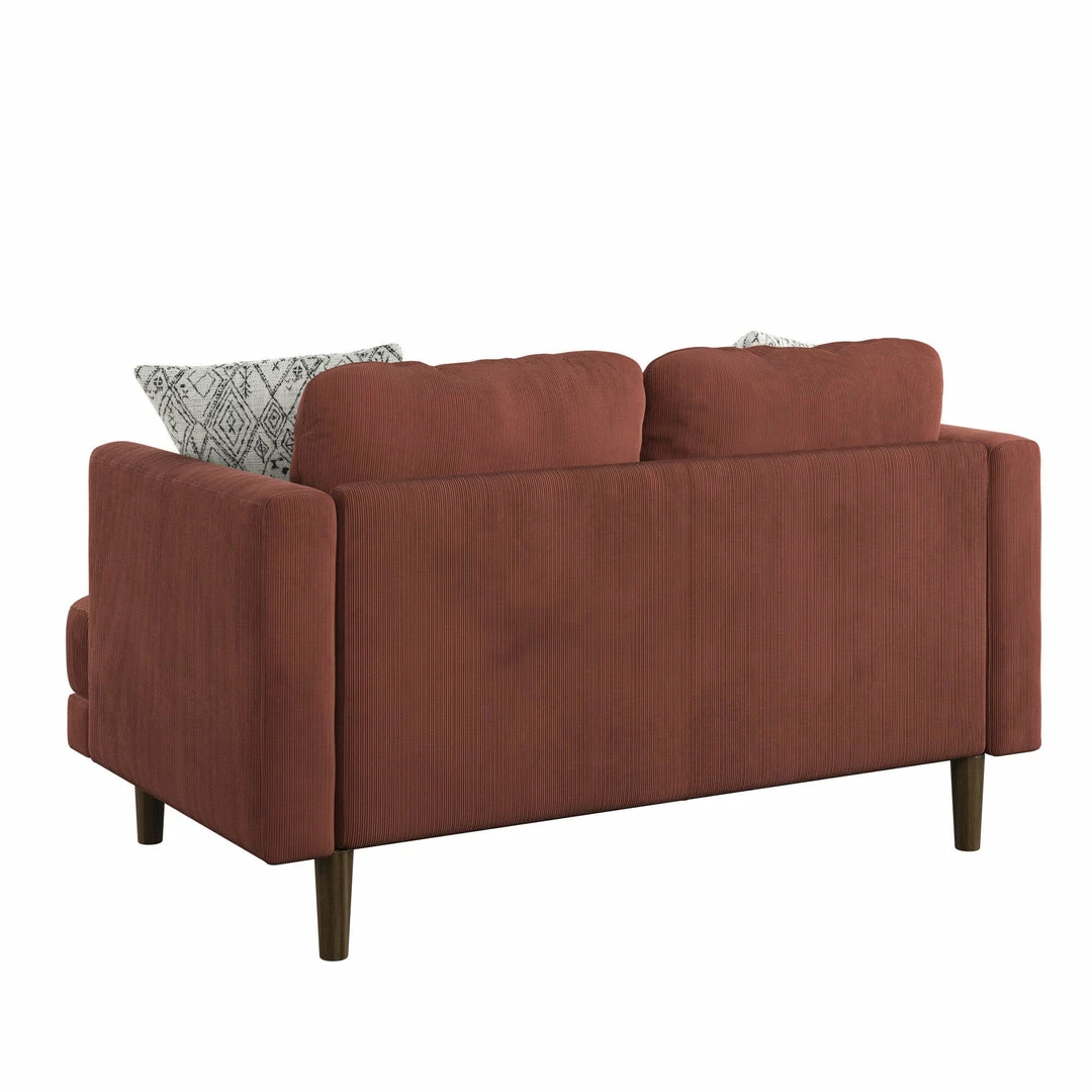 Brand new 🧨 Emerald Home Juno Loveseat Paprika Loveseats 🤩 8 Emerald Home Juno Loveseat Paprika Loveseats