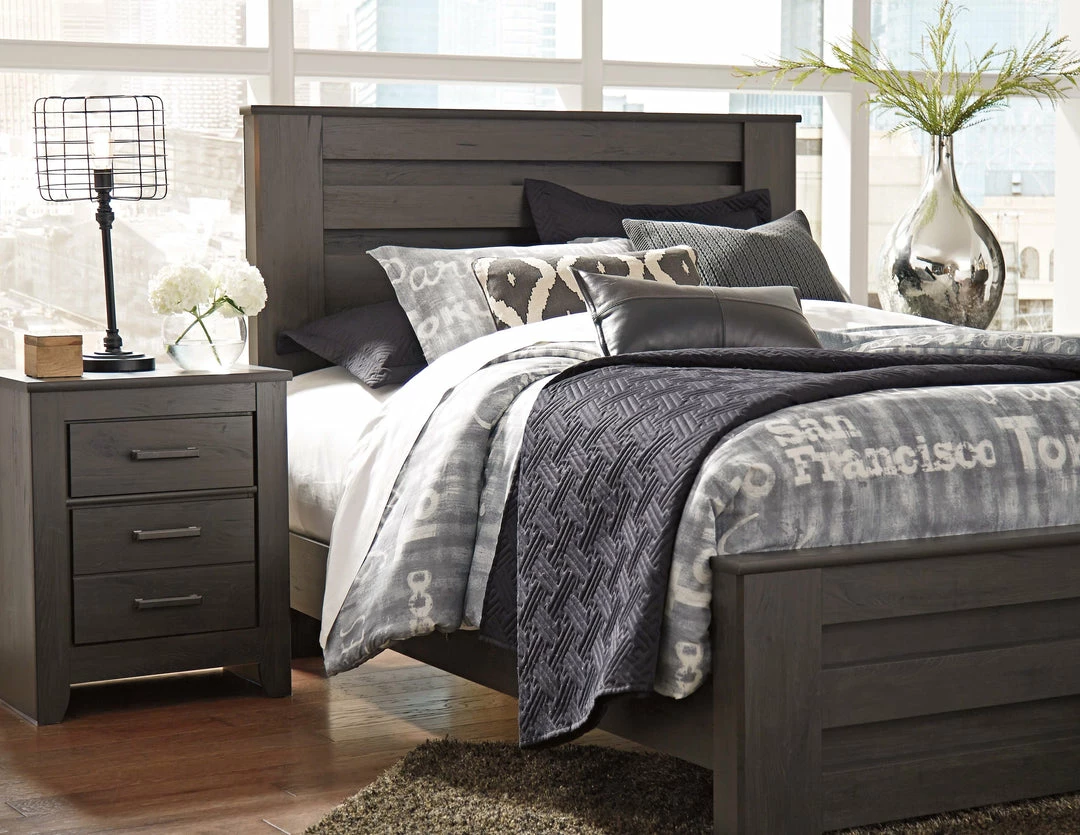 Best deal 🌟 Signature Design By Ashley® Brinxton - Charcoal - Panel Bed 👍 7 Signature Design By Ashley® Brinxton - Charcoal - Panel Bed