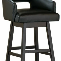 Ashley Furniture Stools Tallenger - Dark Ultimate Best In Class UPH Swivel Barstool (2/CN)