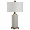 Accessories Uttermost Irie Crackled Taupe Table Lamp
