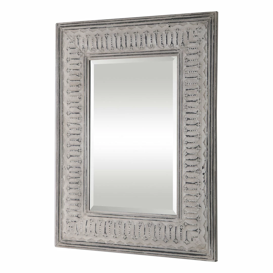 Promo 👍 Accessories Uttermost Argenton Aged Gray Rectangle Mirror 😀 6 Accessories Uttermost Argenton Aged Gray Rectangle Mirror