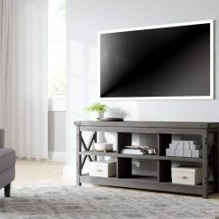 Signature Design By Ashley® TV Stands Freedan - Dark Gray - Large Tv Stand