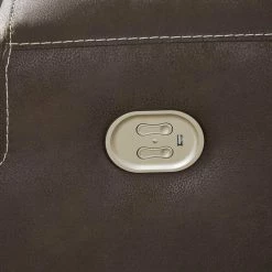 Ashley Furniture Reclining Furniture Kitching - Java - 2 Seat Pwr Rec Sofa Adj Hdrest