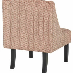 Ashley Furniture Janesley - Orange/cream - Accent Chair