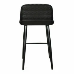 Moe's Home Collection Looey Counter Stool Black-m2 Stools