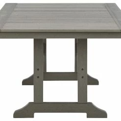 Buy 🤩 Signature Design By Ashley® Visola - Gray - Rect Dining Table W/umb Opt Tables 👏 12 Signature Design By Ashley® Visola - Gray - Rect Dining Table W/umb Opt Tables