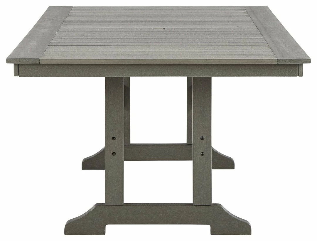 Buy 🤩 Signature Design By Ashley® Visola - Gray - Rect Dining Table W/umb Opt Tables 👏 4 Signature Design By Ashley® Visola - Gray - Rect Dining Table W/umb Opt Tables