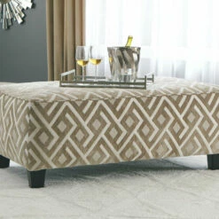 Ashley Furniture Ottomans Dovemont - Putty - Oversized Accent Ottoman