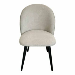 Moe's Home Collection Clarissa Dining Chair Light Grey-m2 Chairs