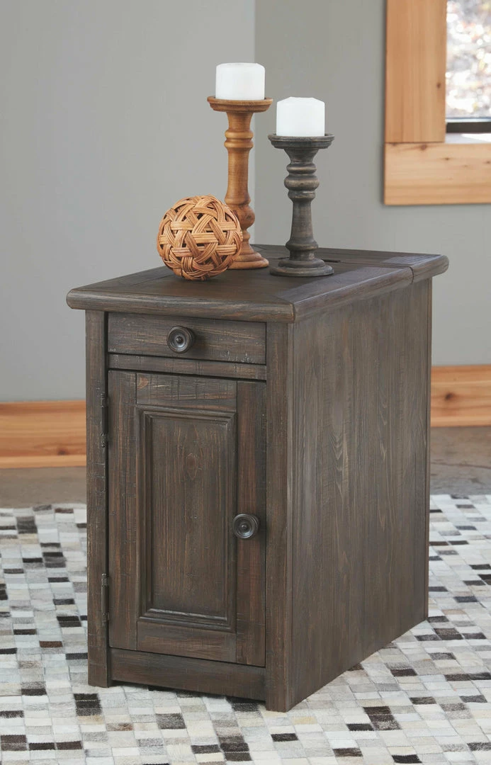 Hot Sale ⭐ Ashley Furniture Wyndahl - Rustic Brown - Chair Side End Table 😀 8 Ashley Furniture Wyndahl - Rustic Brown - Chair Side End Table