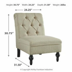 Brand new 👍 Ashley Furniture Chairs Degas - Oatmeal - Accent Chair 🥰 7 Ashley Furniture Chairs Degas - Oatmeal - Accent Chair