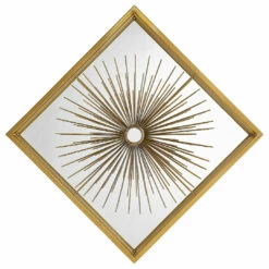 Cheap 👍 Accessories Uttermost Starlight Mirrored Brass Wall Decor 🎉 17 Accessories Uttermost Starlight Mirrored Brass Wall Decor