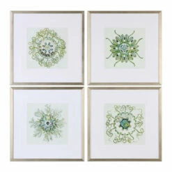Uttermost Organic Symbols Print Art S/4 Accessories