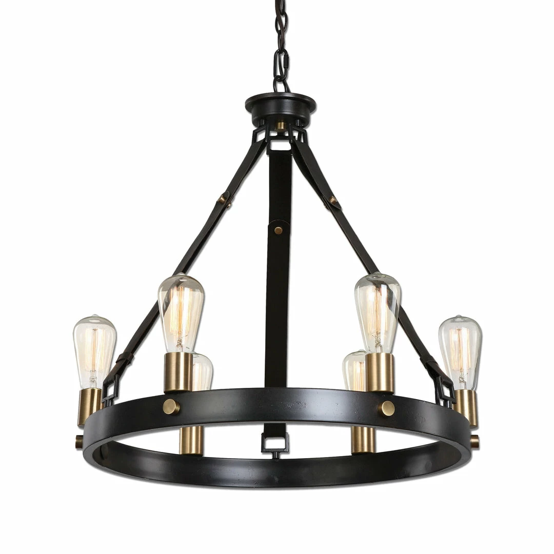 Deals 😍 Uttermost Marlow 6 Light Antique Bronze Chandelier 😉 3 Uttermost Marlow 6 Light Antique Bronze Chandelier