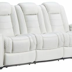 Signature Design By Ashley® Party PWR REC Sofa With ADJ Headrest