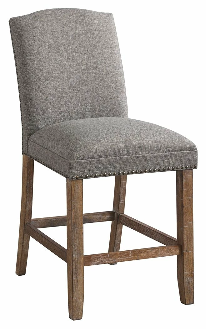Best deal 🤩 Ashley Furniture Aleeda - Brown/gray - Upholstered Barstool (2/cn) 🧨 7 Ashley Furniture Aleeda - Brown/gray - Upholstered Barstool (2/cn)