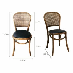 Moe's Home Collection Bedford Dining Chair-m2 Chairs