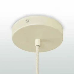 Signature Design By Ashley® Calett - Beige - Rattan Pendant Light (1/cn) Accessories