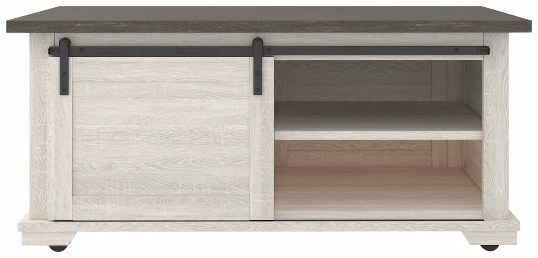 Top 10 🔥 Ashley Furniture Dorrinson - White / Black / Gray - Rectangular Cocktail Table 😀 4 Ashley Furniture Dorrinson - White / Black / Gray - Rectangular Cocktail Table