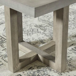 Signature Design By Ashley® Lockthorne - Gray - Square End Table