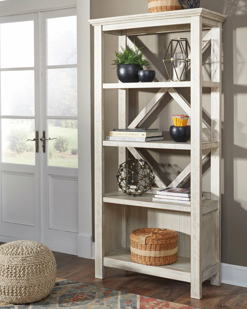 Deals ๐ Ashley Furniture Carynhurst - Whitewash - Large Bookcase Bookcases ๐ 4 Ashley Furniture Carynhurst - Whitewash - Large Bookcase Bookcases